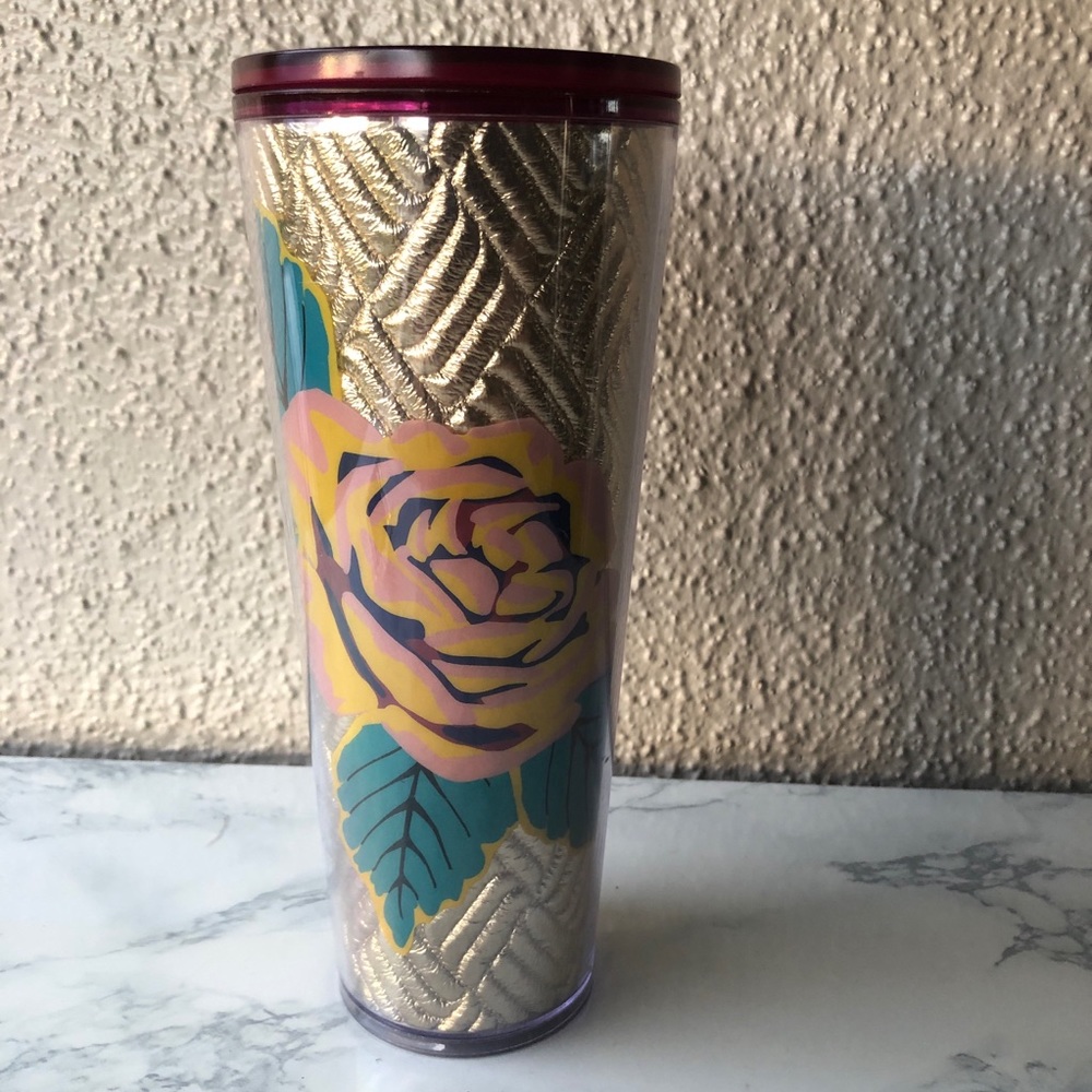 Starbucks Fall 2020 Quilted Rose Tumbler Venti Size 24oz